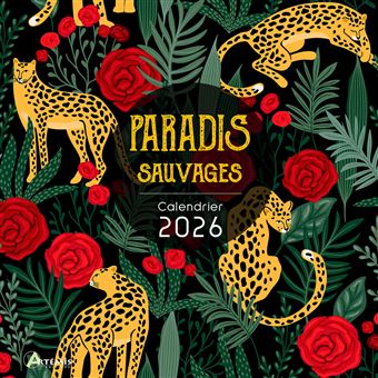 Calendrier paradis sauvages 2026