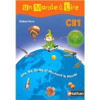 Un Monde à Lire CE1 - série bleue - cahier livre