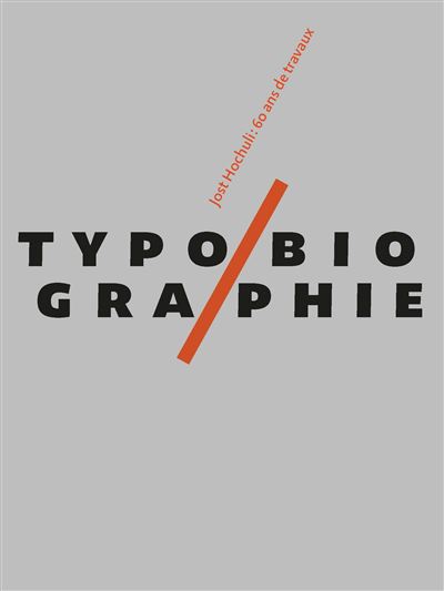 Typobiographie - Jost Hochuli - relié