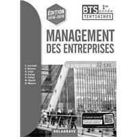 Management des entreprises 1re année BTS (2018) - Pochette - Livre du professseur
