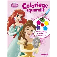 Disney Princesse Coloriage aquarelle