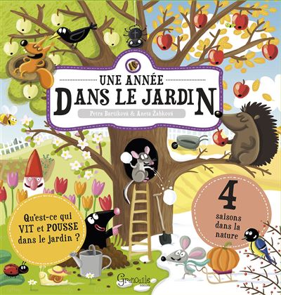 Une année dans le jardin -  BARTIKOVA - cartonné