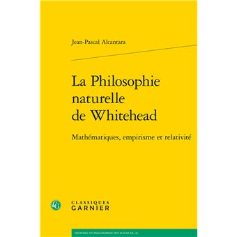 La Philosophie naturelle de Whitehead - 1
