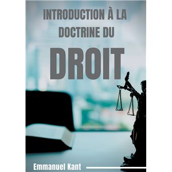 Introduction à la Doctrine du droit - 1