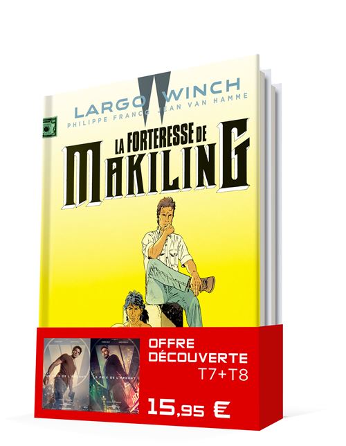 Bipack (T7-T8) Largo Winch - Jean Van Hamme - Coffret