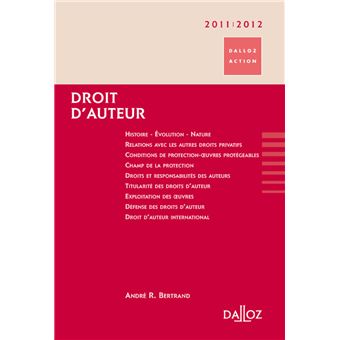 Droit d'auteur 2011/2012 - 1