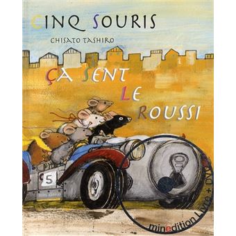 Cinq souris ca sent le roussi avec dvd Livre avec un DVD Tome 0 - Livre ...