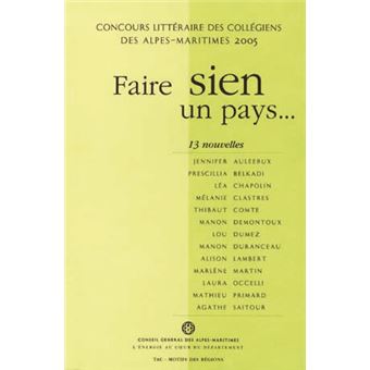 Faire sien un pays - 1