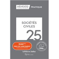Mémento Sociétés civiles 2025