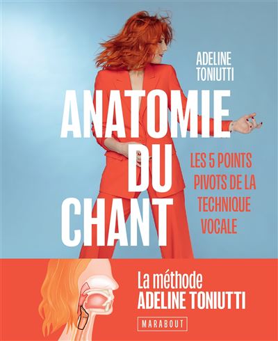 Anatomie du chant Les 5 points pivots de la technique vocale - Adeline Toniutti - Marabout - broché - Guide
