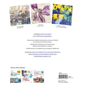 洋書Cours d'aquarelle faciles Le grand cours d'aquarelle : Collectif | Cultura