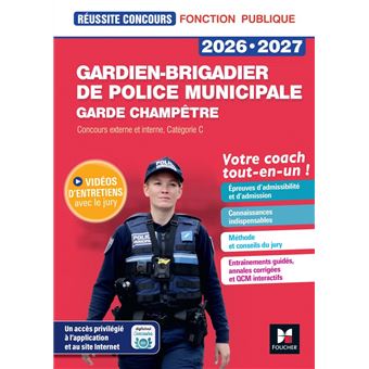 Réussite Concours - Gardien-brigadier de police municipale - Préparation complète 2026-2027 - 1