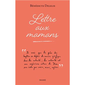 Lettre aux mamans - 1