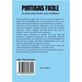 Portugais Facile : 30 Jours pour Parler avec Confiance