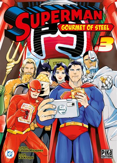 Pika Superman - Gourmet Of Steel T03 - Satoshi Miyagawa - Broché - Manga