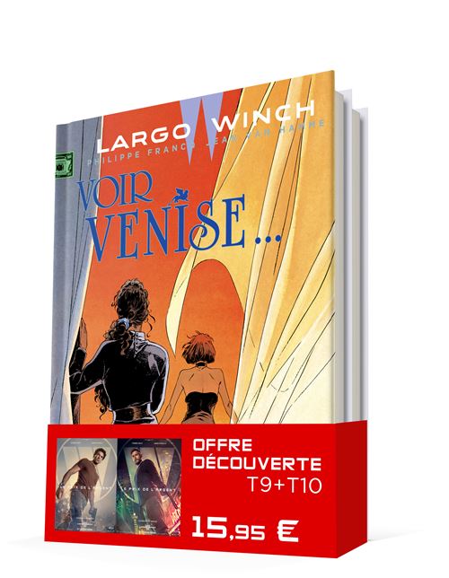 Bipack (T9-T10) Largo Winch - Jean Van Hamme - Coffret