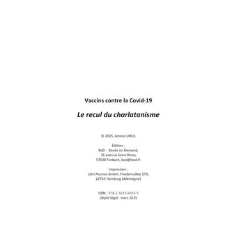 Vaccins contre la Covid-19 : Le recul du charlatanisme