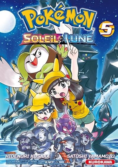 Pokémon Soleil et Lune - tome 5 - Hidenori Kusaka - broché
