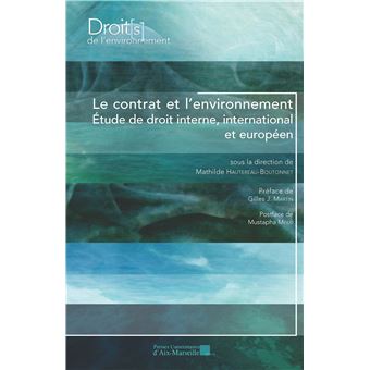 Le contrat et l'environnement
