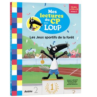 Mes lectures du cp avec loup - les jeux sportifs de la forêt