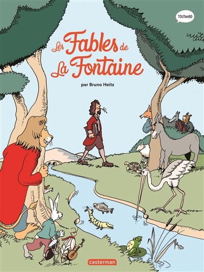 Les Classiques en BD - Les Fables de La Fontaine Ne2023 - cartonné