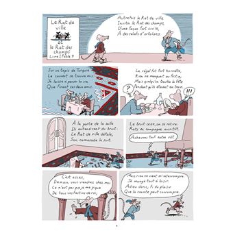 Les Classiques en BD - Les Fables de La Fontaine - cartonné