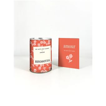 Coffret Les mots des fleurs  Amour