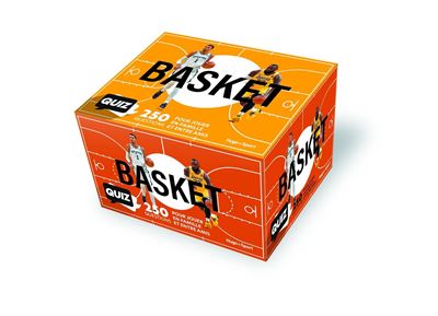 Boite à jeux basketball - - Louis Bassères - Hugo Sport - Jeux livres objets