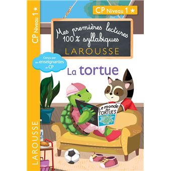 Mes premières lectures 100 % syllabiques Niveau 1 - La tortue - 1