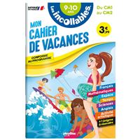 Cahier de vacances 2026 - Les incollables - CM1 au CM2 - 9/10 ans