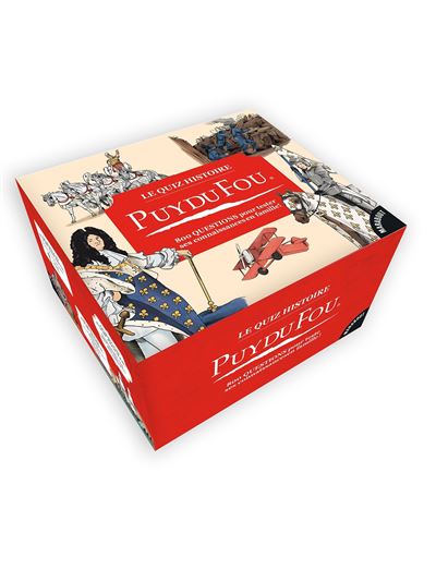 Le grand quiz du Puy du fou - Olivier Pernot - Marabout - Boîte ou accessoire - Jeux livres objets - Marabout
