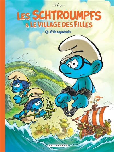Les Schtroumpfs et le village des filles, Tome 6 : L'île vagabonde