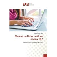 Manuel de l'informatique niveau 1&2