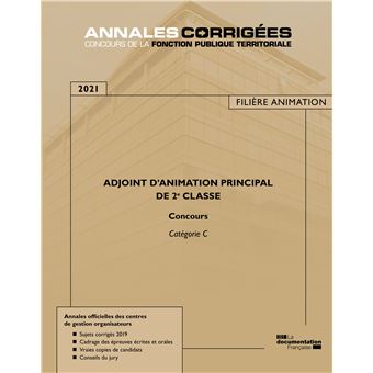 Adjoint d'animation principal de 2e classe 2021 - 1
