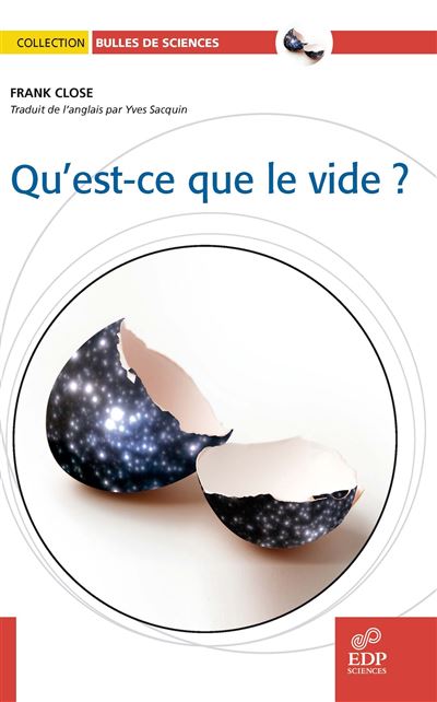 Qu'est-ce que le vide ? - Frank Close - broché