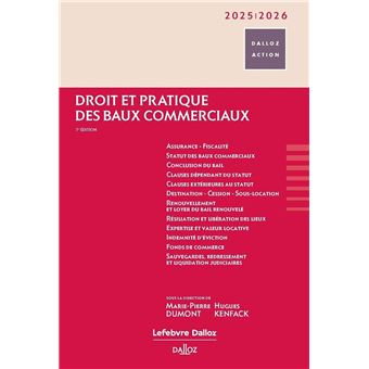 Droit et pratique des baux commerciaux 2025/2026 - 1