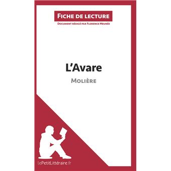L'Avare de Molière (Fiche de lecture)