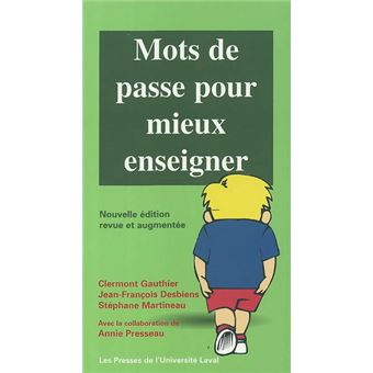 Mots de passe pour mieux enseigner - 1