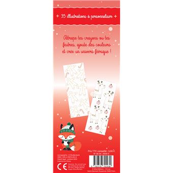 Noël magique - Mes petites cartes à colorier