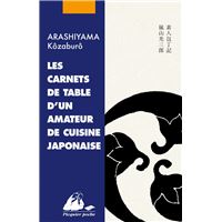 Les Carnets de table d'un amateur de cuisine japonaise