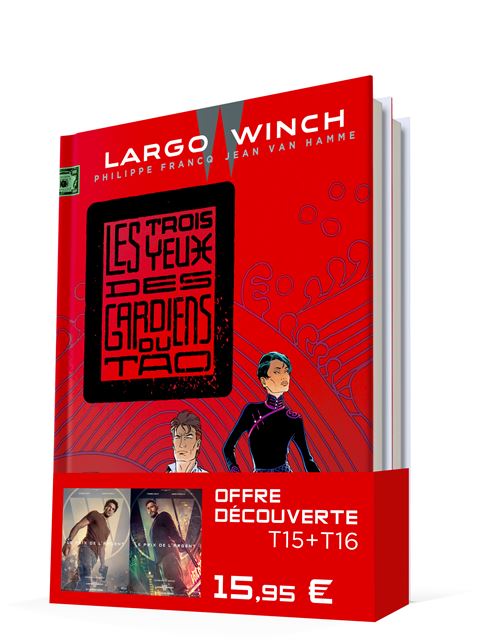 Bipack (T15-T16) Largo Winch - Jean Van Hamme - Coffret
