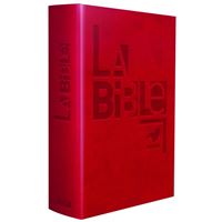 La Bible Parole de vie - Rouge, similicuir, souple, avec les deutérocanoniques