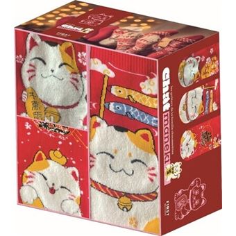 Coffret Les goûters de la famille chat maneki