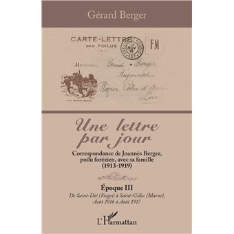 Une lettre par jour - 1
