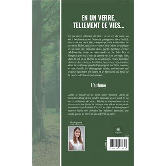 En un verre, tellement de vies...