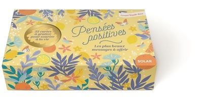 Gratitude Box Pensées positives - Les plus beaux messages à offrir - 52 cartes à gratter pour sourire à la vie -  Collectif - (donnée non spécifiée)