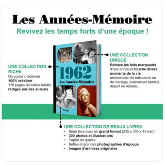 Les Années-Mémoire volume 1962