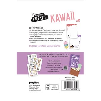 Agenda scolaire kawai 2023 - 2024 - COLLECTIF - Librairie Le Forum du Livre