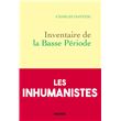 Inventaire de la basse période