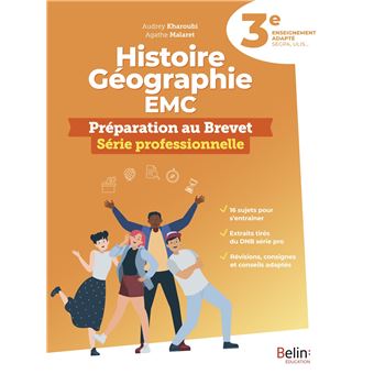 Histoire-Géographie EMC 3e - Préparation au brevet